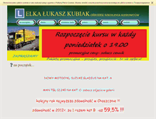 Tablet Screenshot of elka.szybkieprawko.pl